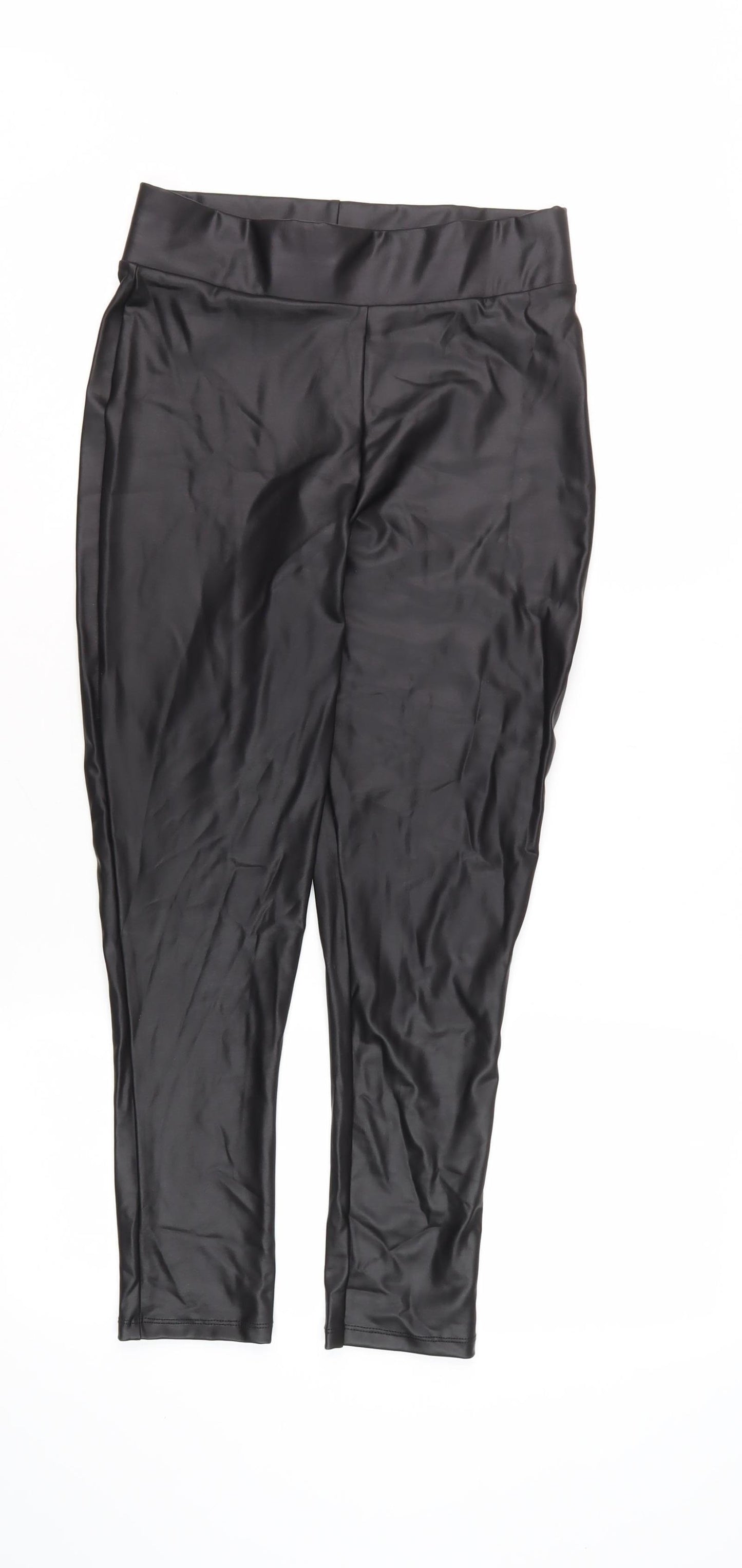 Lipsy Women's Black Skinny Trousers Size 8
