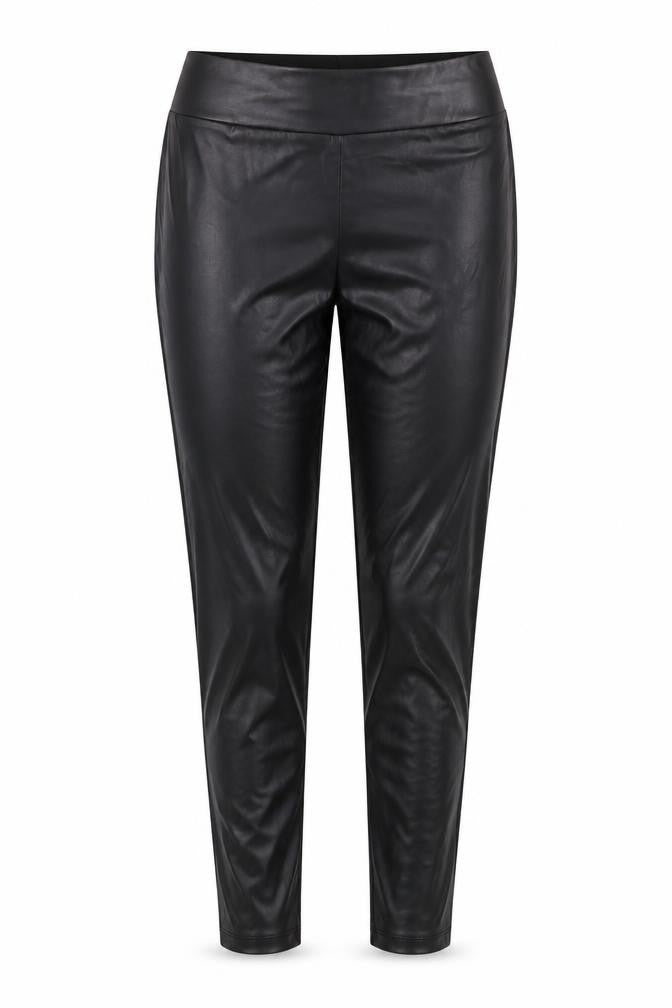 Front view of Lipsy Women's Black Skinny Trousers, size 8