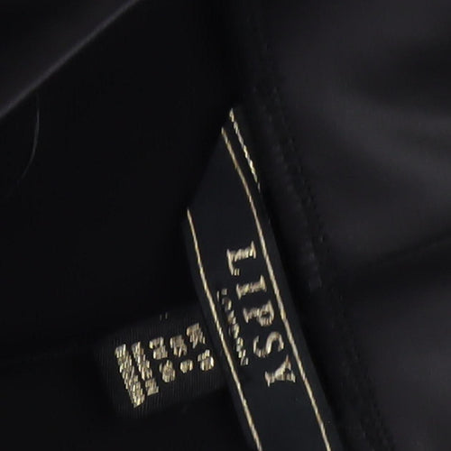 Lipsy Women's Black Skinny Trousers Size 8