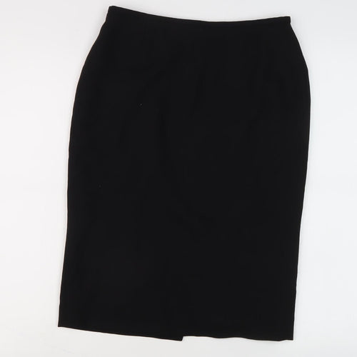 Edina Women's Black Midi Pencil Skirt Size 10
