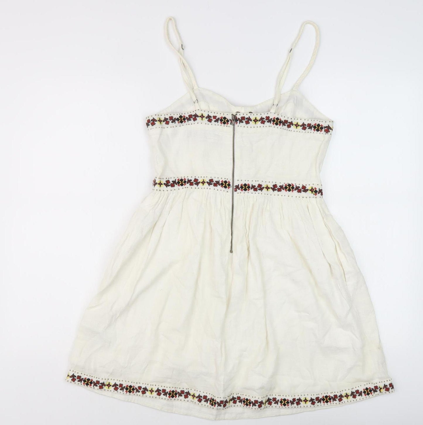 Superdry Women's Ivory Slip Dress Size 8