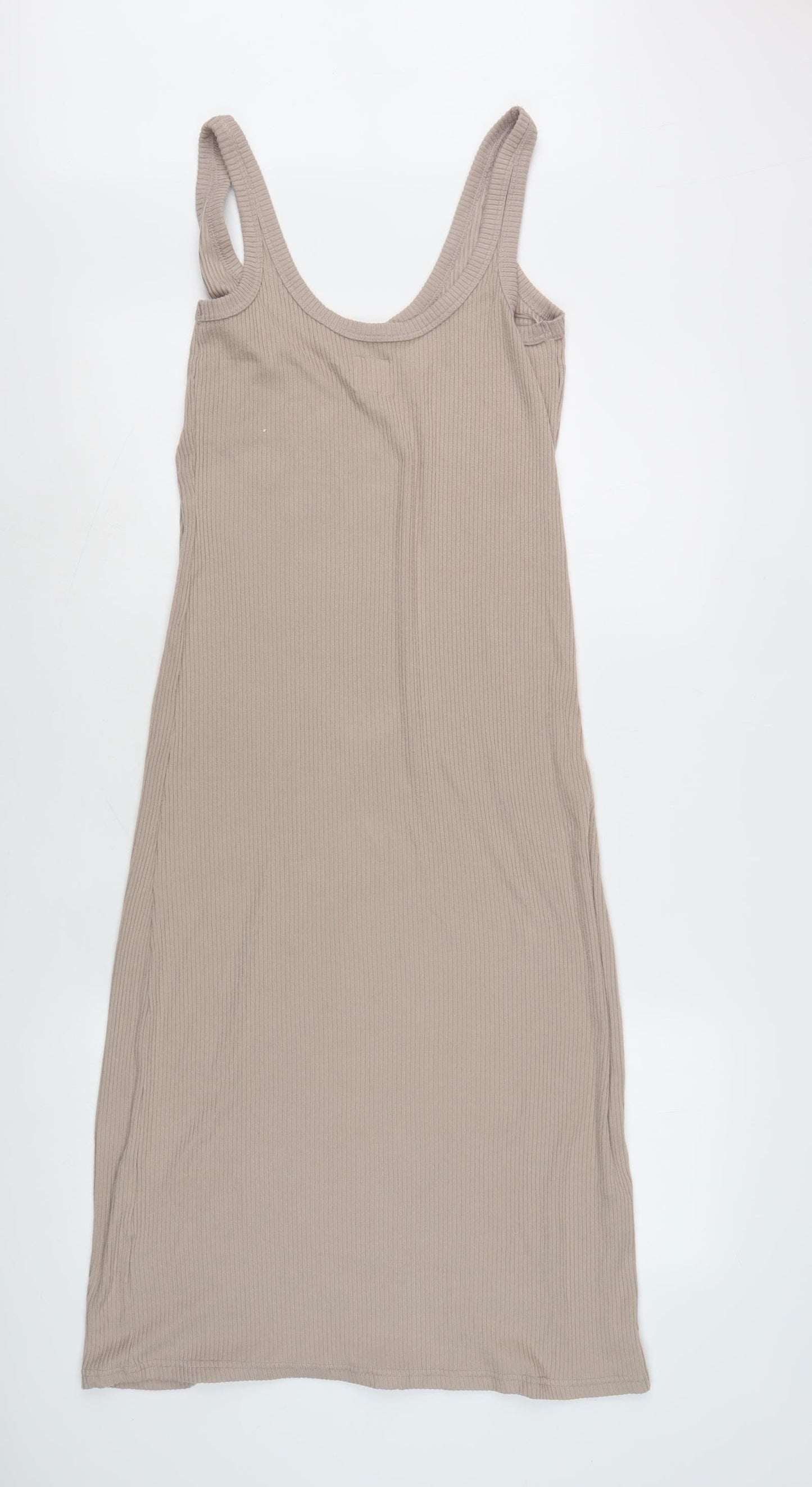 John Lewis Beige Women’s Midi Slip Dress M