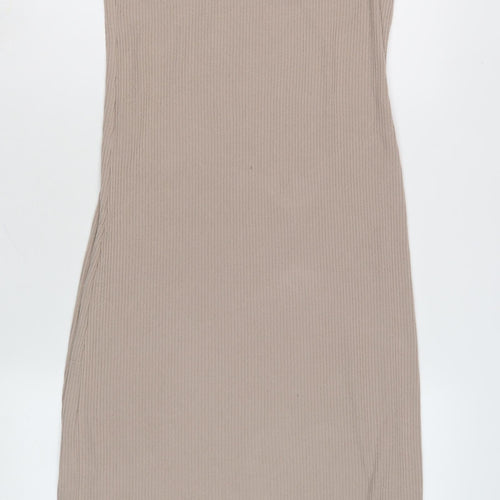 John Lewis Beige Women’s Midi Slip Dress M