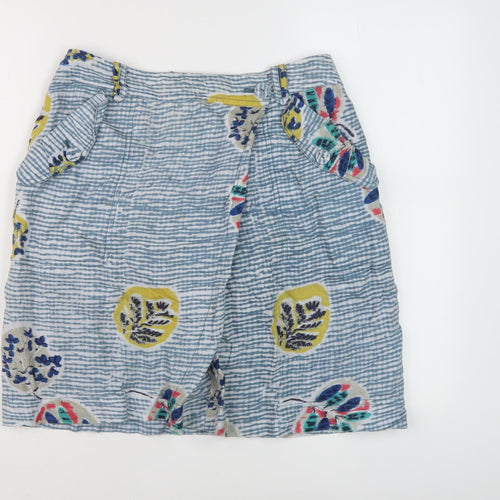 White Stuff Women's Multicoloured Floral Skirt Size 8