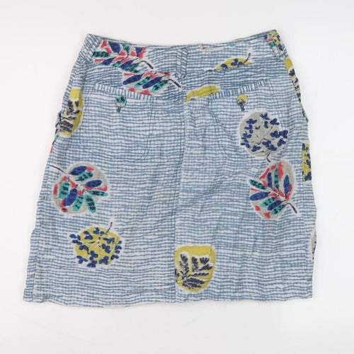 White Stuff Women's Multicoloured Floral Skirt Size 8