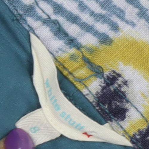 White Stuff Women's Multicoloured Floral Skirt Size 8