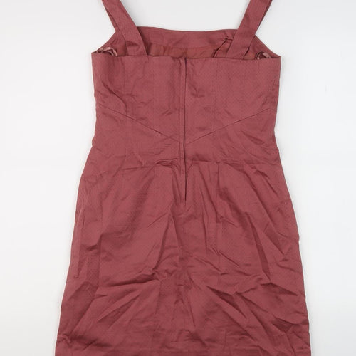 Next Women's Red Sleeveless Dress, Size 10