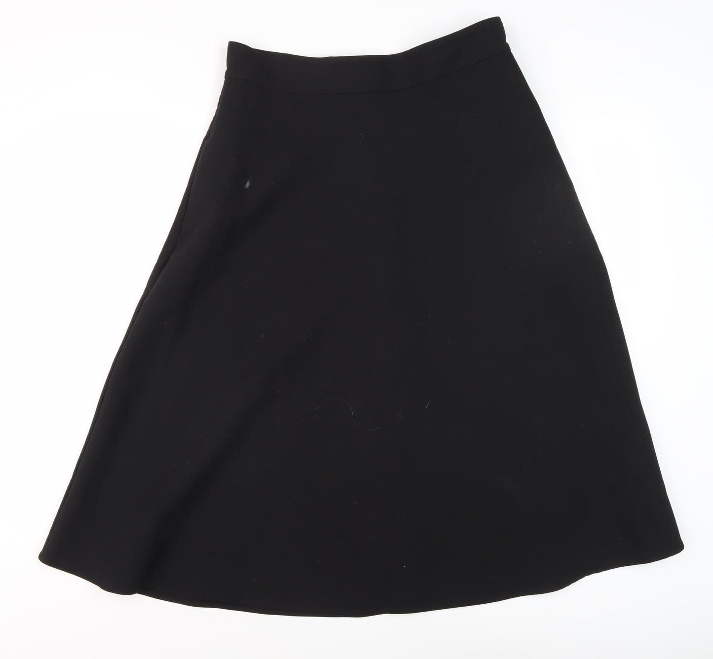 Marks and Spencer Women's Black A-Line Skirt Size 12