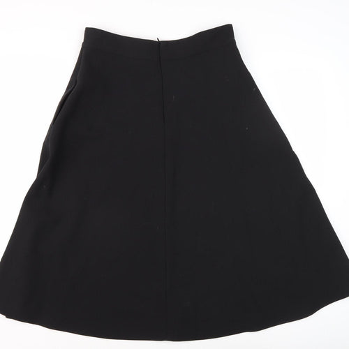 Marks and Spencer Women's Black A-Line Skirt Size 12