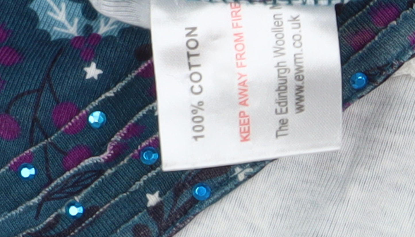 Edinburgh Woollen Mill Women's Floral T-Shirt L