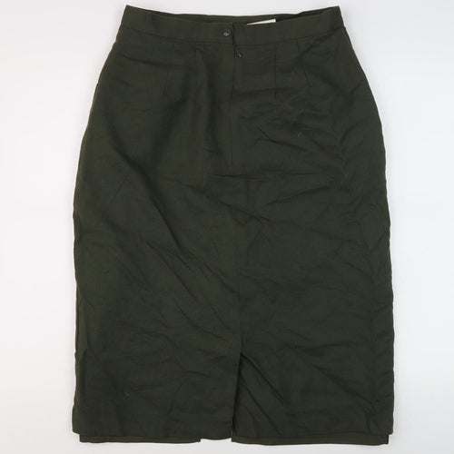 Leonella Women's Green 16 Pencil Skirt