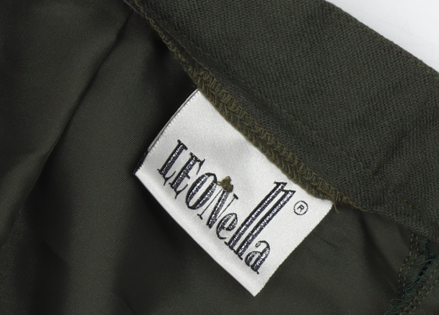 Leonella Women's Green 16 Pencil Skirt