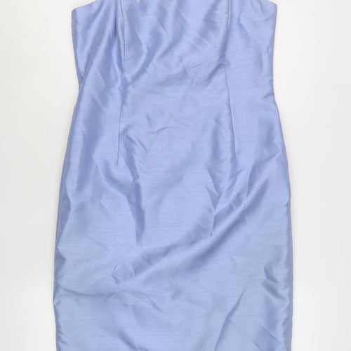 Debenhams Women's Blue Slip Dress Size 10