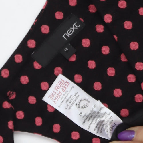 Next Women's Polka Dot Shift Dress Size 14