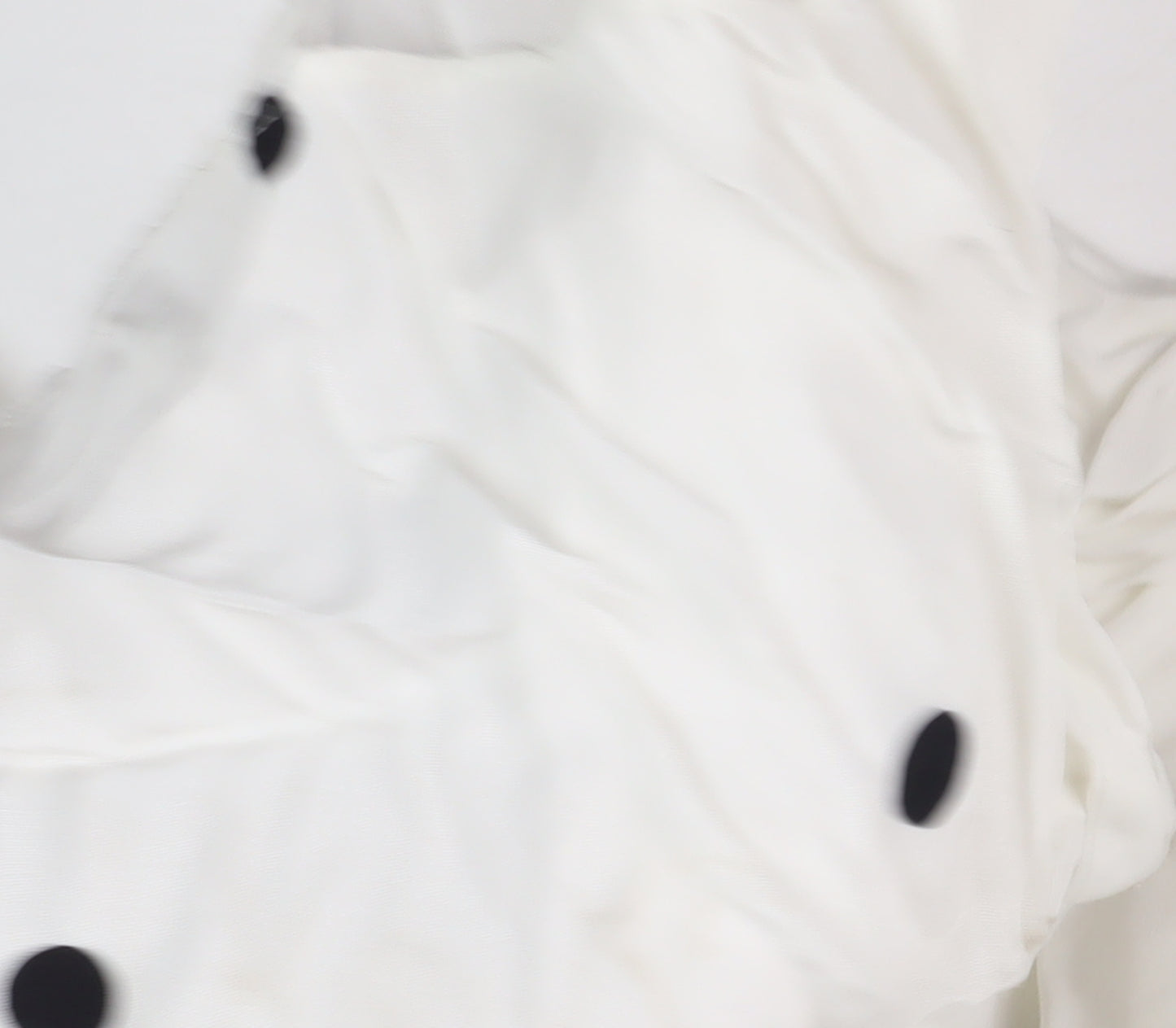 Jasper Conran Women's White Polka Dot Top Size 14