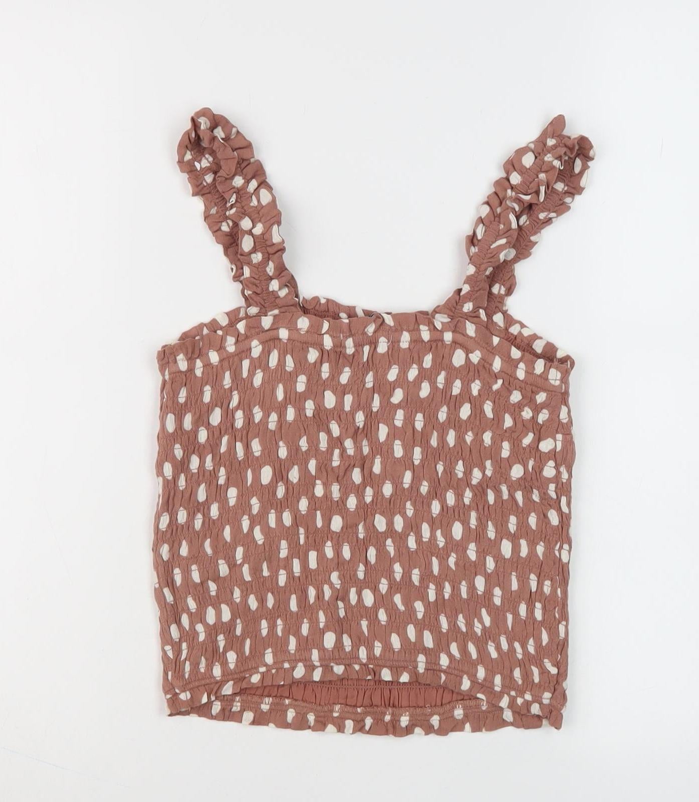 Abercrombie & Fitch Women's Brown Camisole Tank - S