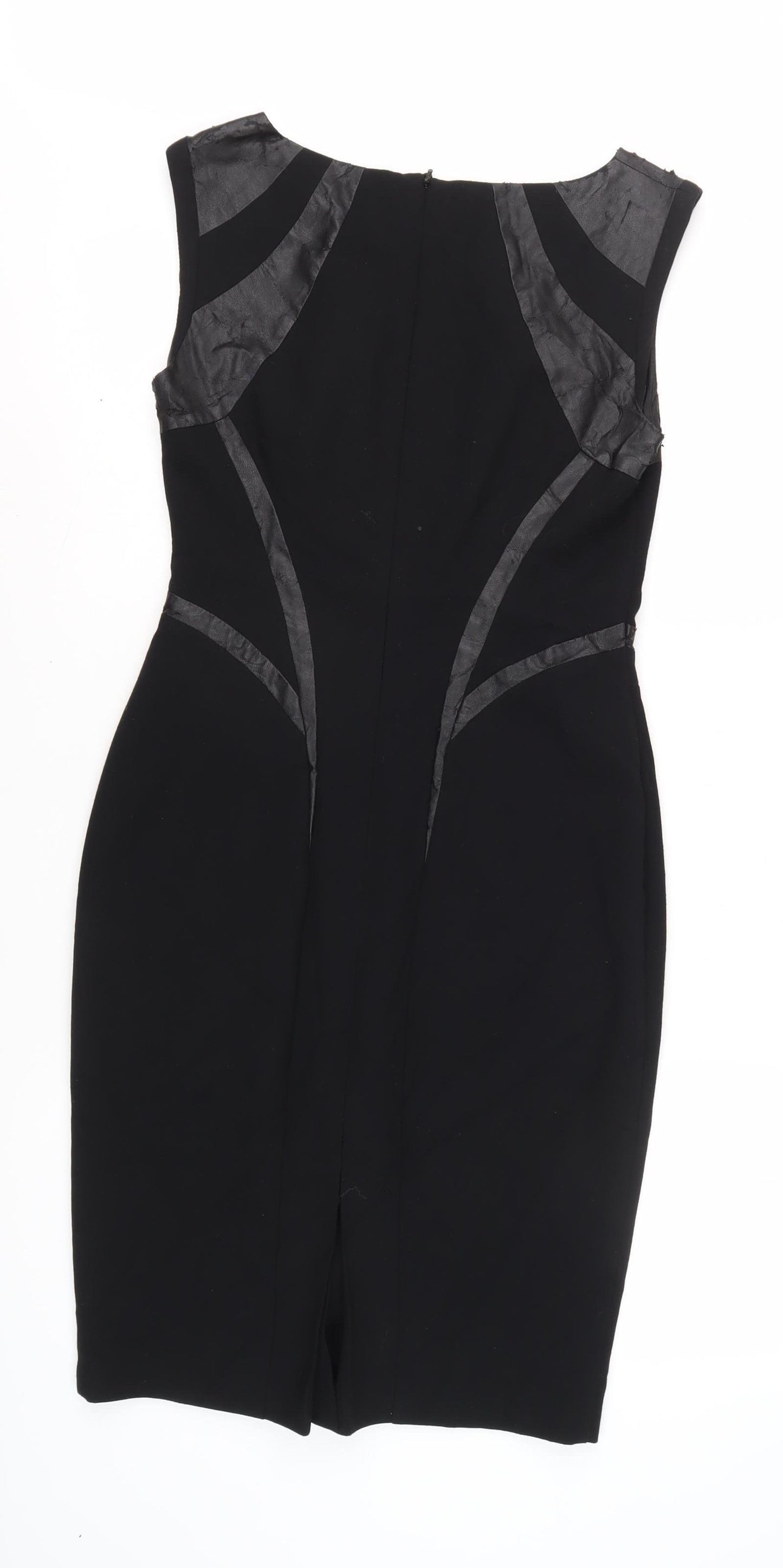 Marks and Spencer Black Sheath Dress Size 8 Women