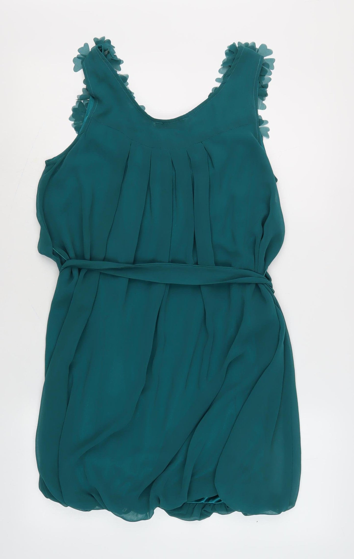 Apricot Women's Green A-Line Chiffon Dress L/XL