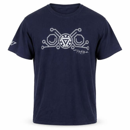 Lootcrate Men's Blue Avengers Iron Man T-Shirt M