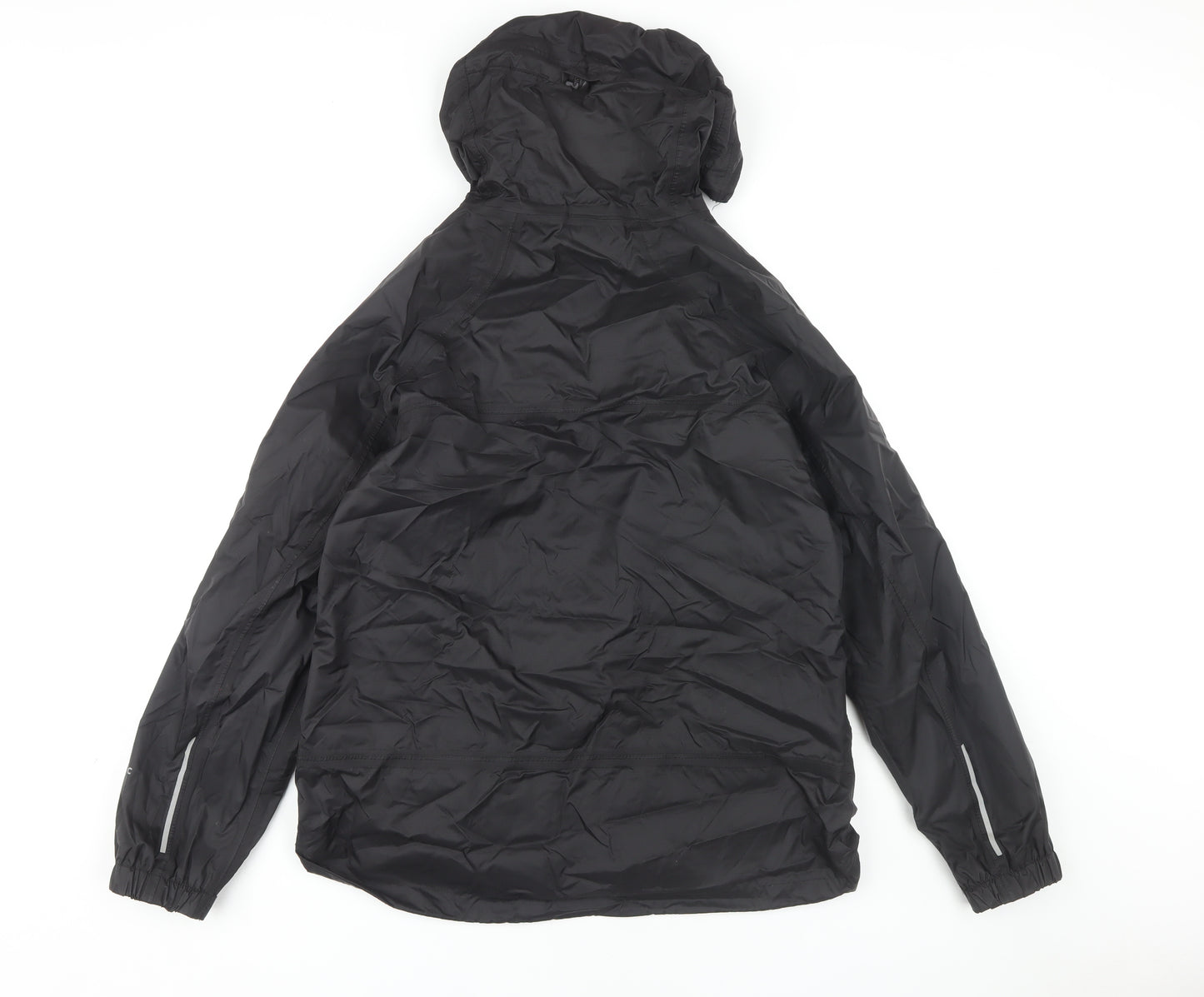 Technicals Women's Black Rain Coat Jacket Size 14