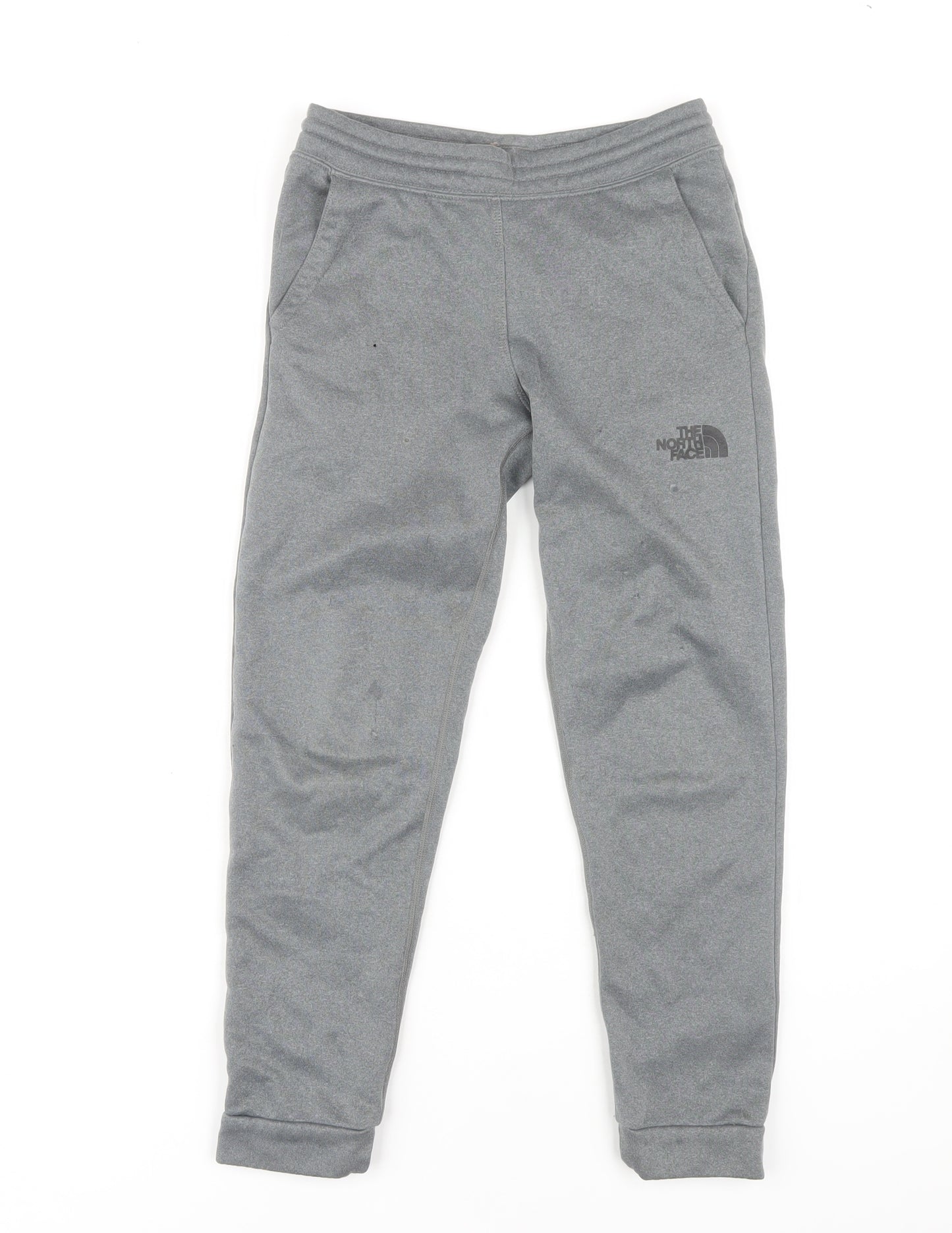 The North Face Boys Grey Joggers M - Casual Fleece Trousers