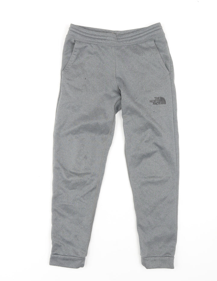 The North Face Boys Grey Joggers M - Casual Fleece Trousers