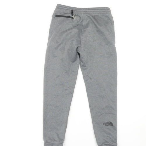 The North Face Boys Grey Joggers M - Casual Fleece Trousers
