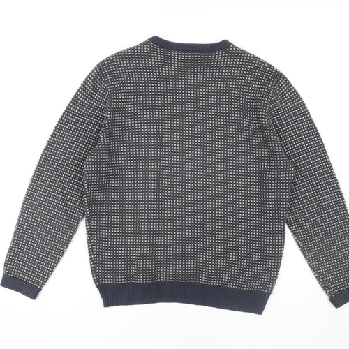 Jeff Banks Mens Grey Pullover Jumper, Medium