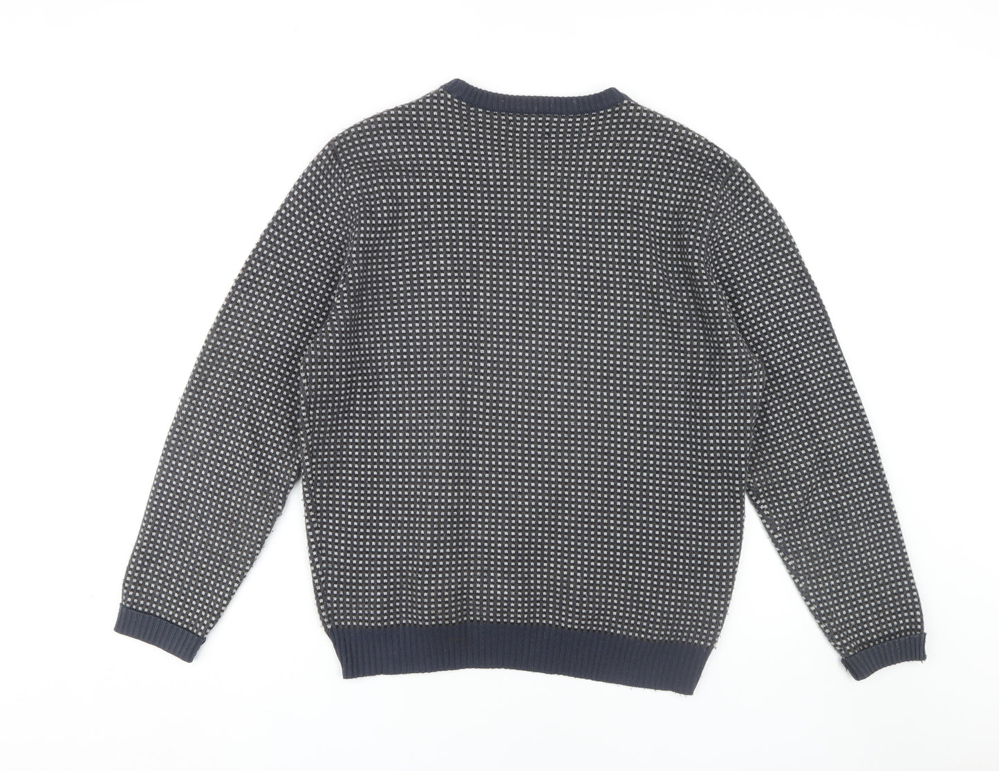 Jeff Banks Mens Grey Pullover Jumper, Medium