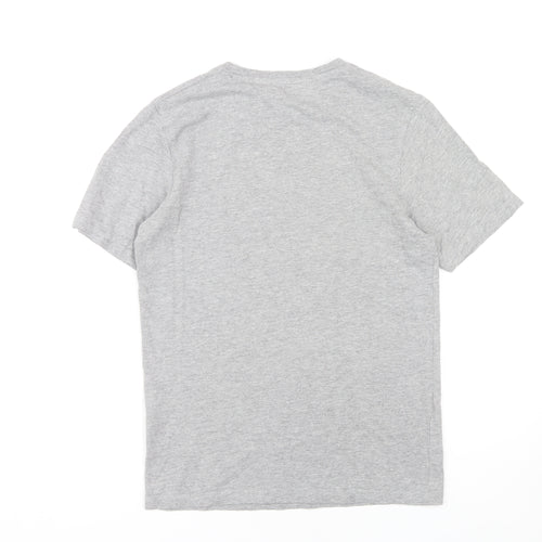 Jack & Jones Men's Grey Crew Neck T-Shirt, Size S