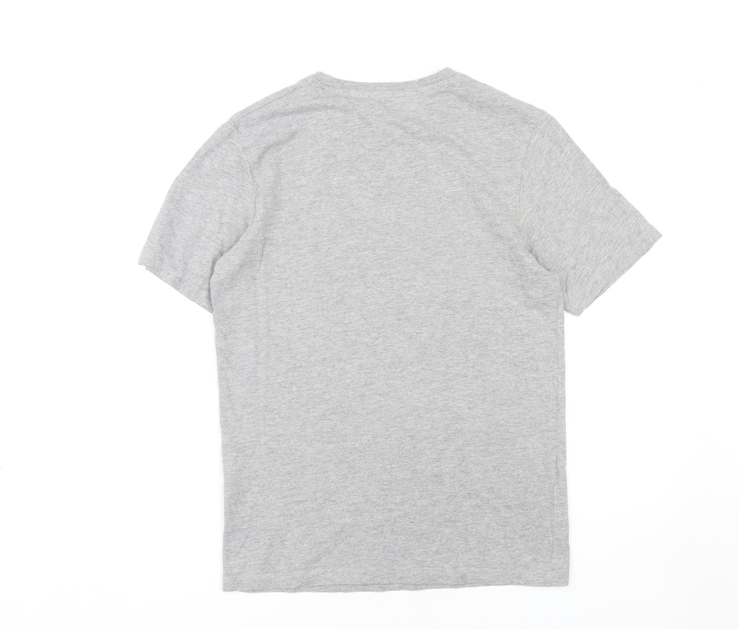 Jack & Jones Men's Grey Crew Neck T-Shirt, Size S
