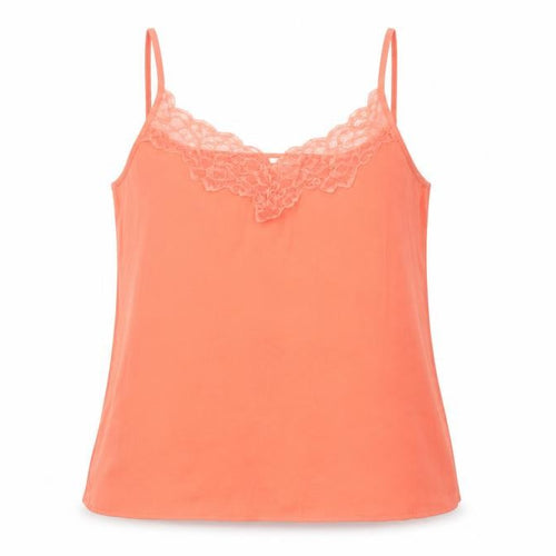 Jacqueline de Yong Women's Orange Camisole Tank Top, Size 8