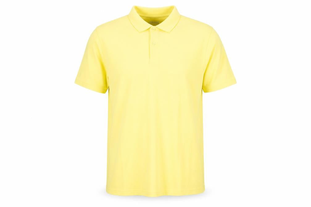 Premium by Jack & Jones Yellow Men's Polo Shirt M