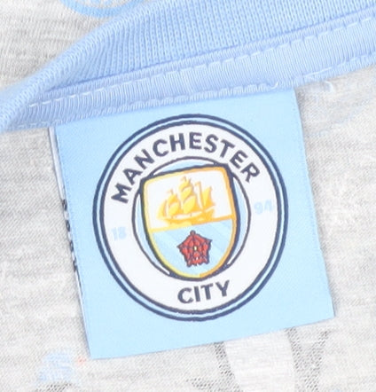 Manchester City Men's XL Grey Pyjama Top