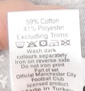 Manchester City Men's XL Grey Pyjama Top