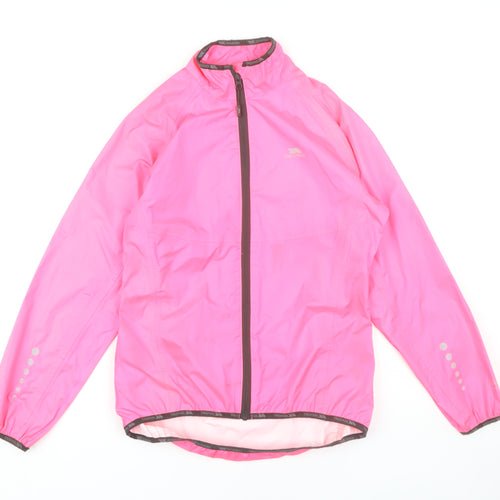 Trespass Women's Pink Windbreaker Jacket Size S