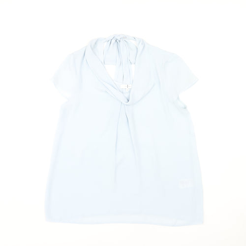 Jasper Conran Women’s Blue Cowl Neck Blouse Size 10