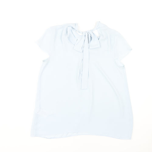 Jasper Conran Women’s Blue Cowl Neck Blouse Size 10