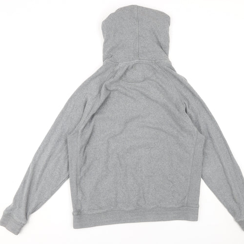 FatFace Men's Grey Hooded Henley M