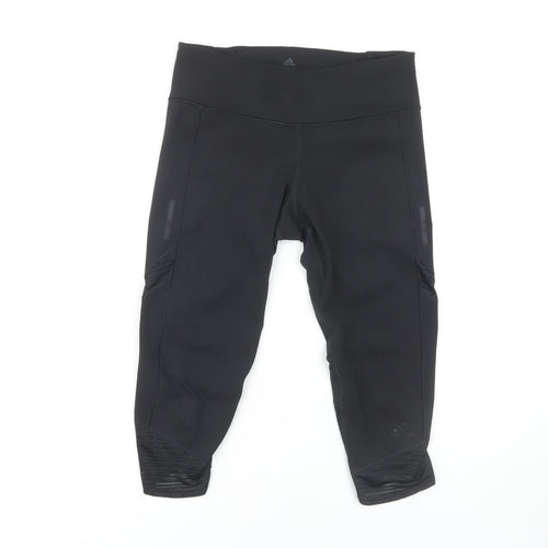 Adidas Women's Black Cropped Leggings Size S