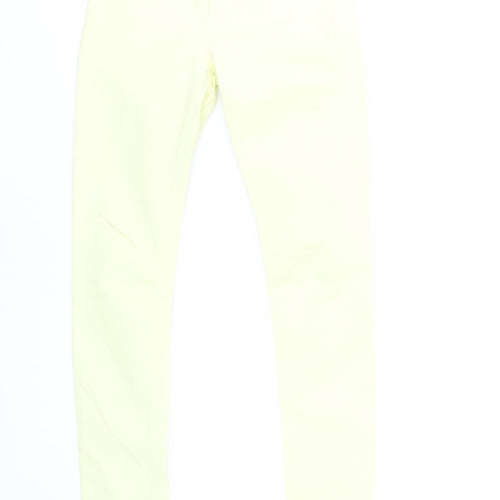 Reiss Women's Yellow Skinny Jeans Size UK 4