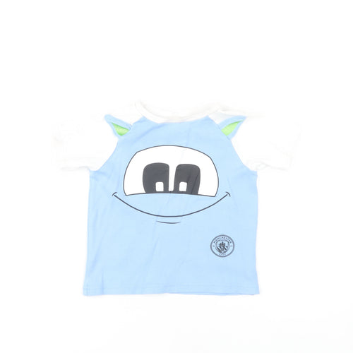 Manchester City Boys Blue T-Shirt 2-3 Years