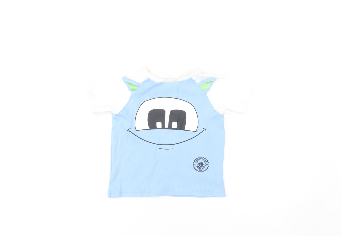 Manchester City Boys Blue T-Shirt 2-3 Years