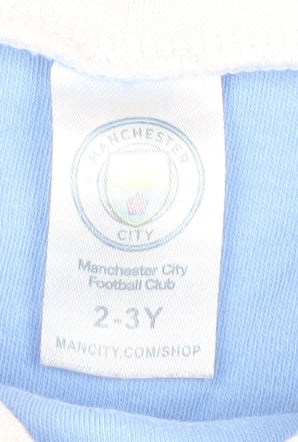 Manchester City Boys Blue T-Shirt 2-3 Years
