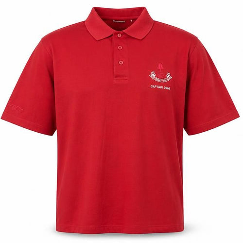 Glenmuir Men's Red Polo Shirt Size M Golf Casual