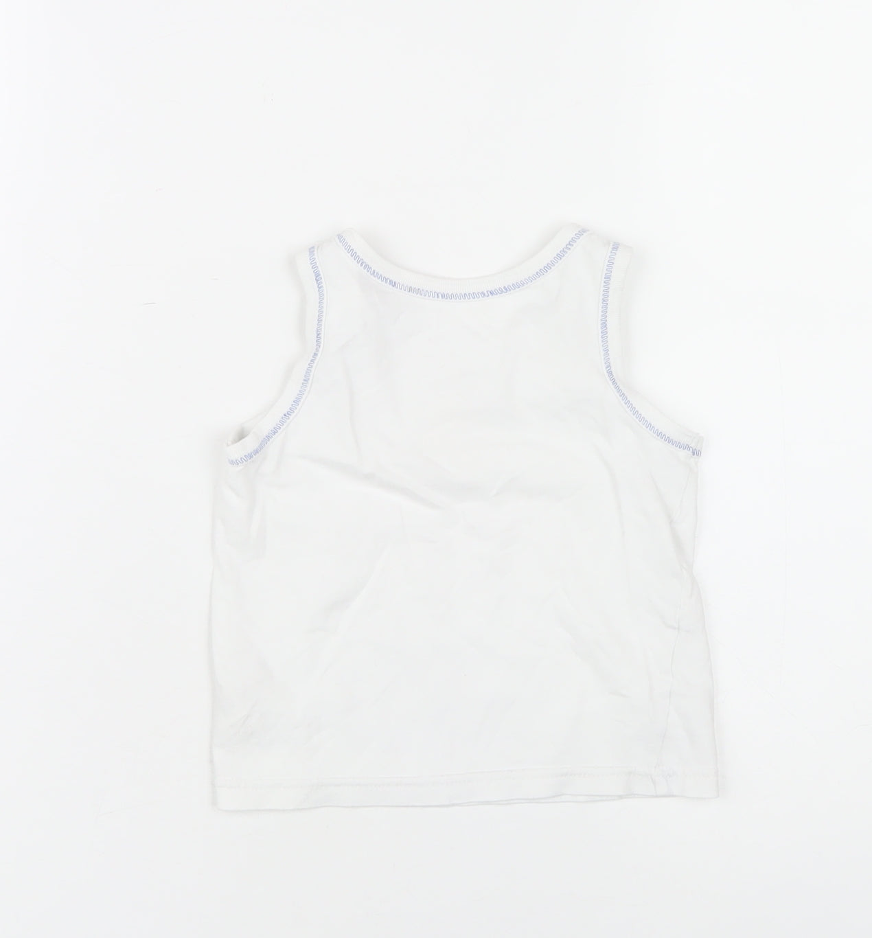 Marvel Boys White Spiderman Tank Top 3-4 Years