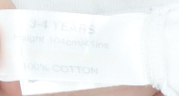 Marvel Boys White Spiderman Tank Top 3-4 Years