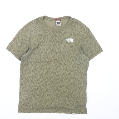 The North Face Men's Green Graphic Print T-Shirt S