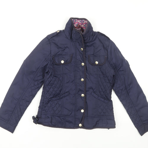 Ted Baker Girls Blue Quilted Jacket 11 Years - Autumn/Winter