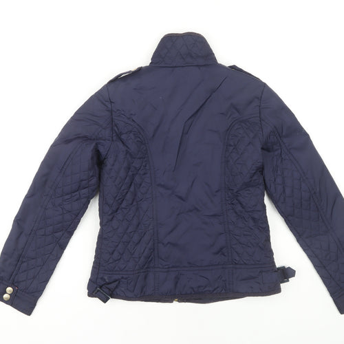 Ted Baker Girls Blue Quilted Jacket 11 Years - Autumn/Winter